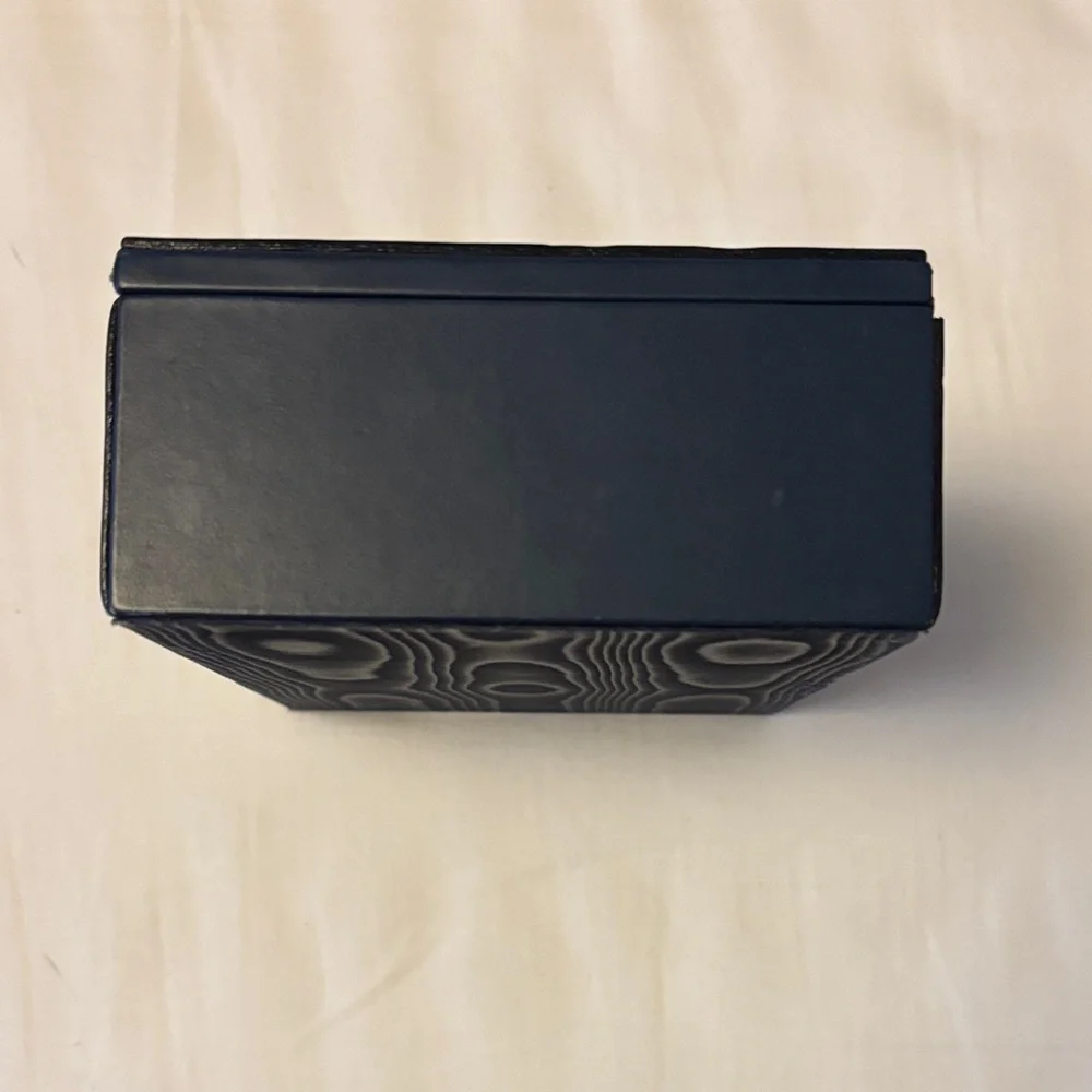 Dooney & Bourke Black and Navy Clutch